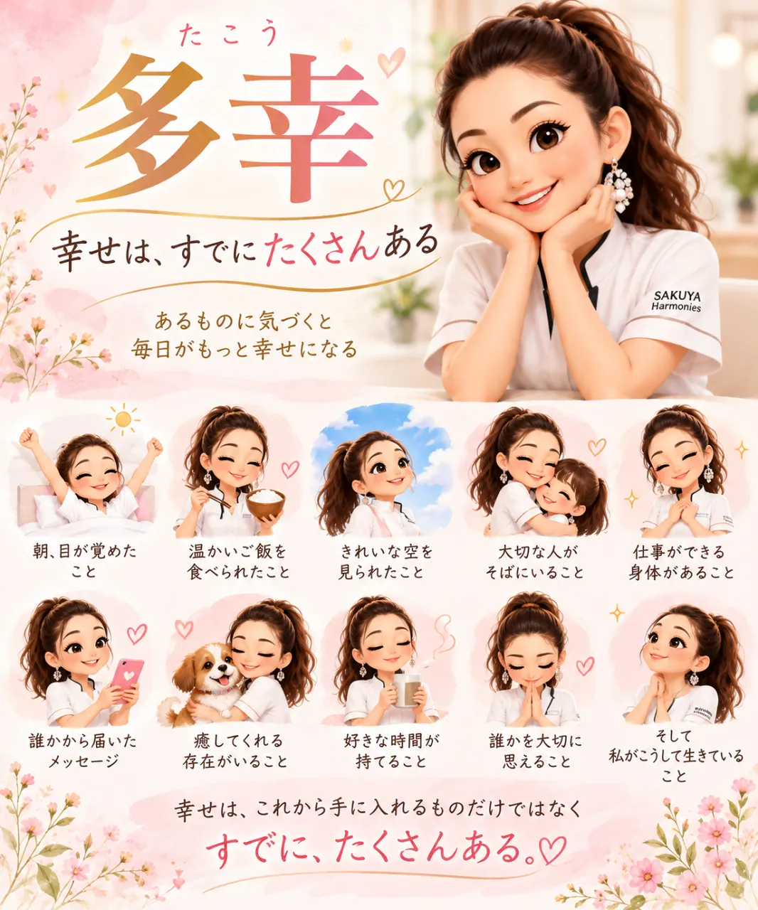 「多幸」― 幸せは、すでにたくさんある